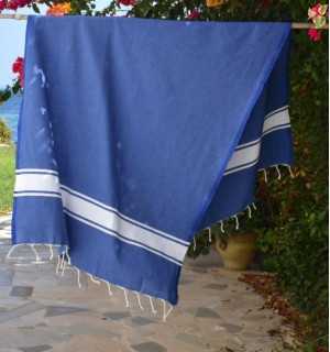 Telo mare blu - FOUTA TUNISIA 2