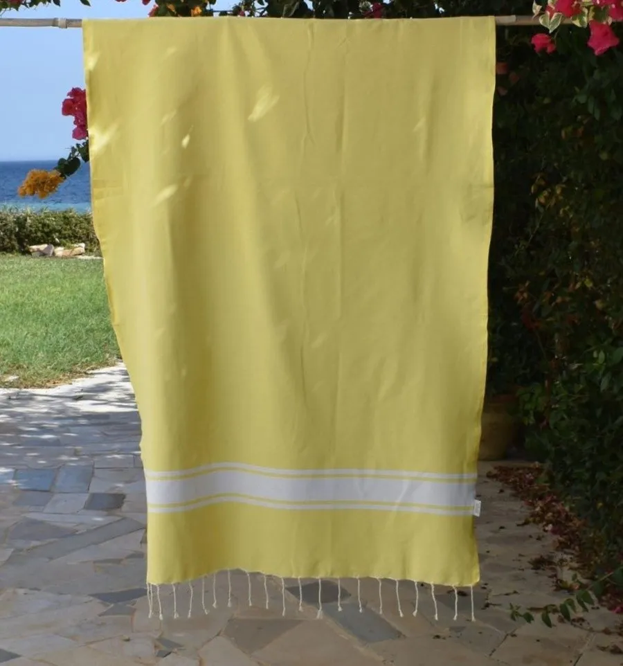 Telo mare giallo - FOUTA TUNISIA