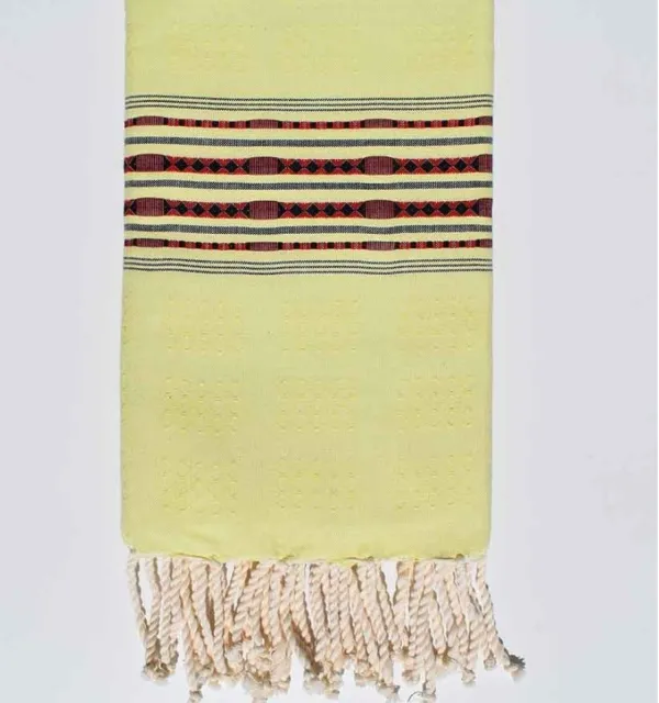 Fouta thalasso verde pistacchio - FOUTA TUNISIA