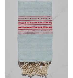 Fouta thalasso blu chiaro 