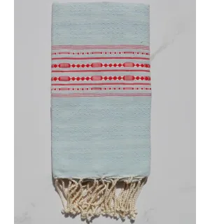 Fouta thalasso blu chiaro 