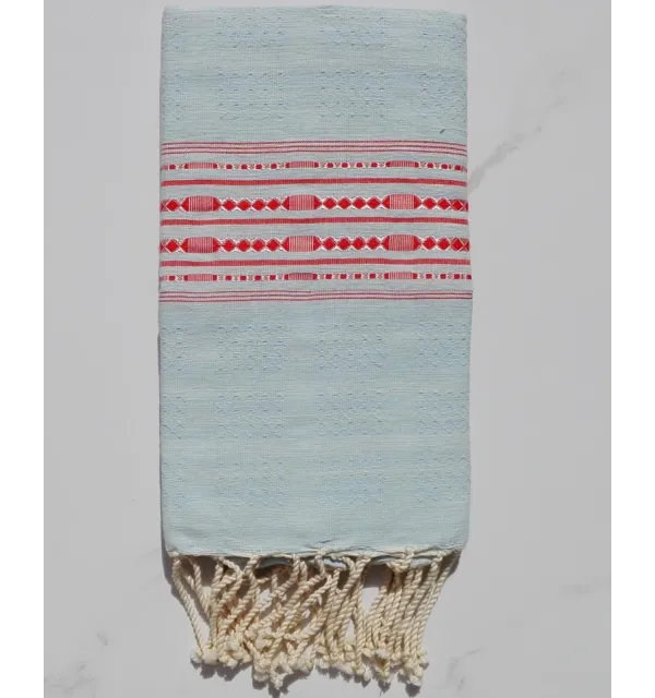 Fouta thalasso blu chiaro 