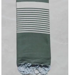 Grande fouta verde medio 