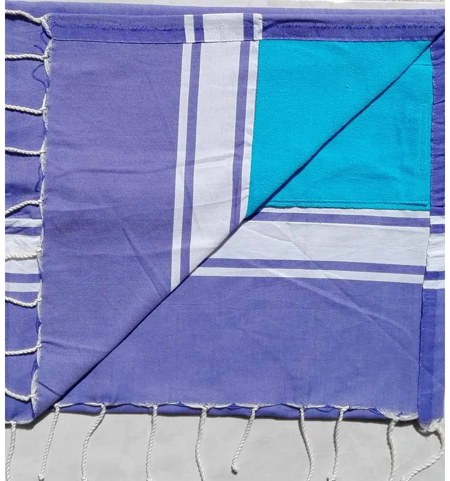 Fouta spugna lavanda 