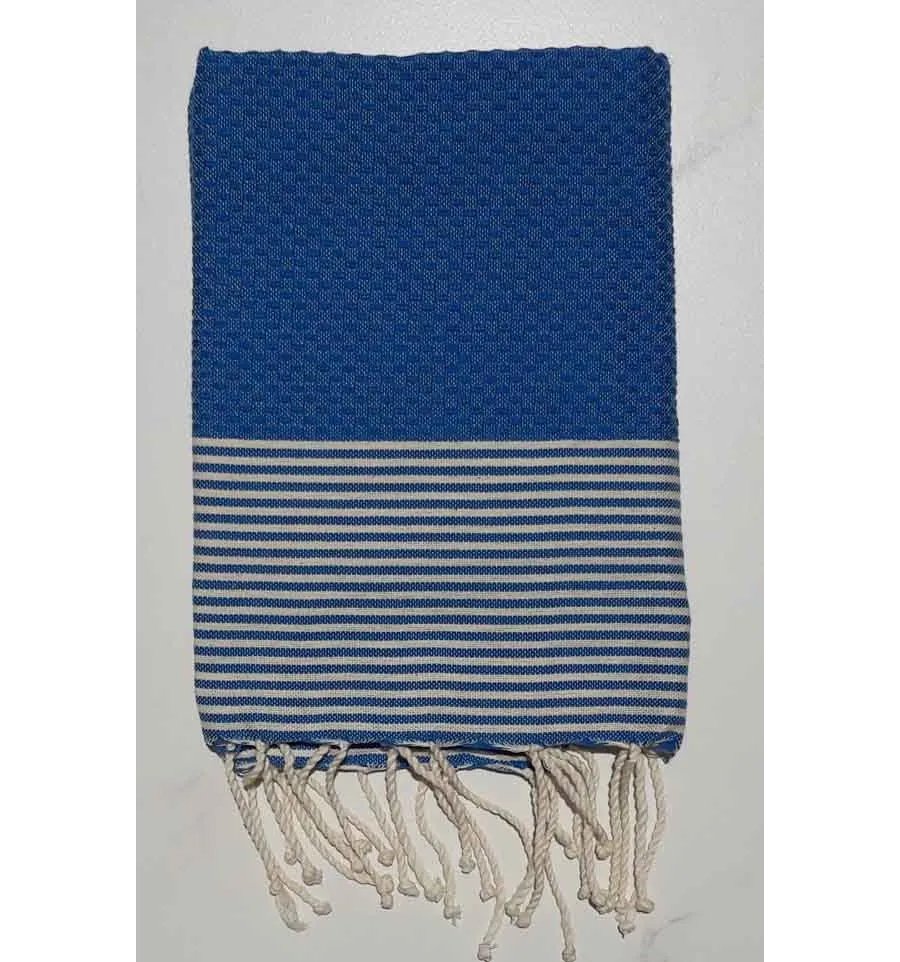 Fouta blu klein 