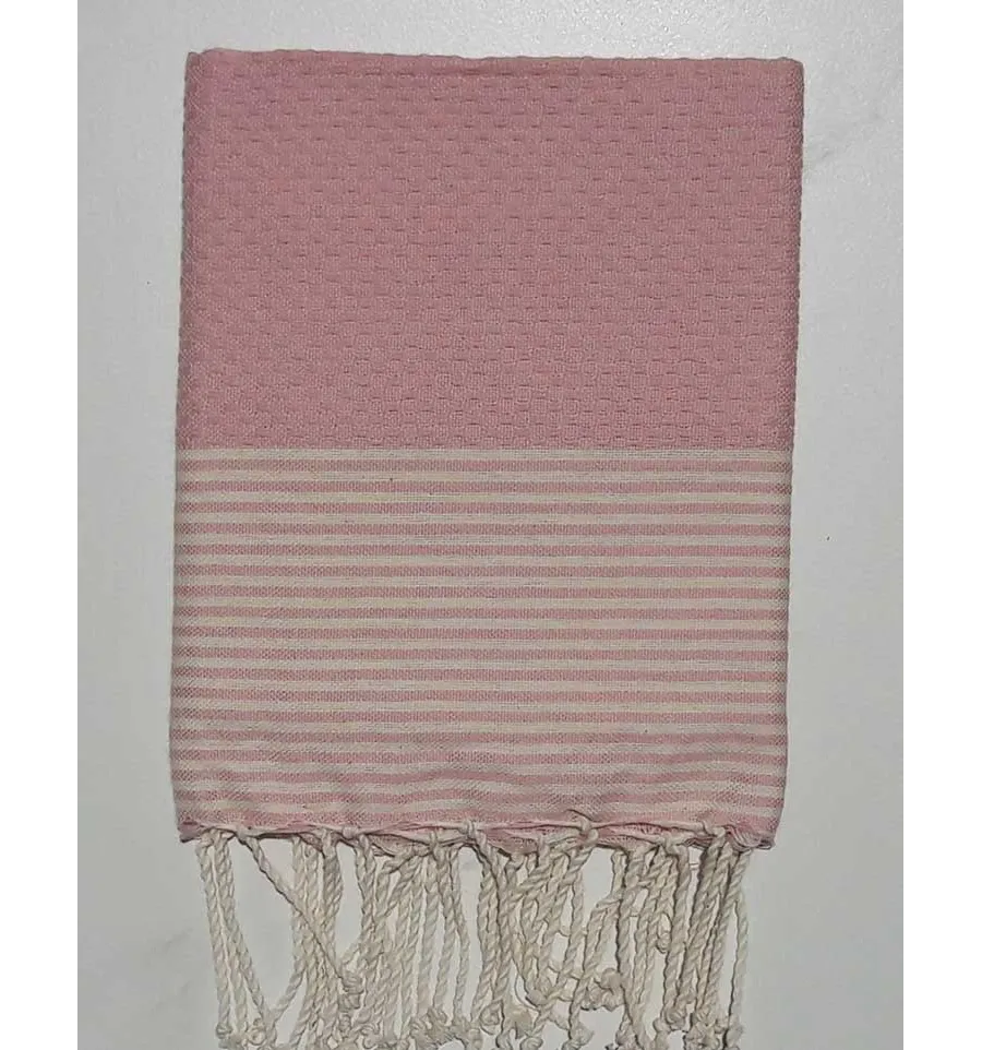 Mini Fouta rosa pastello 