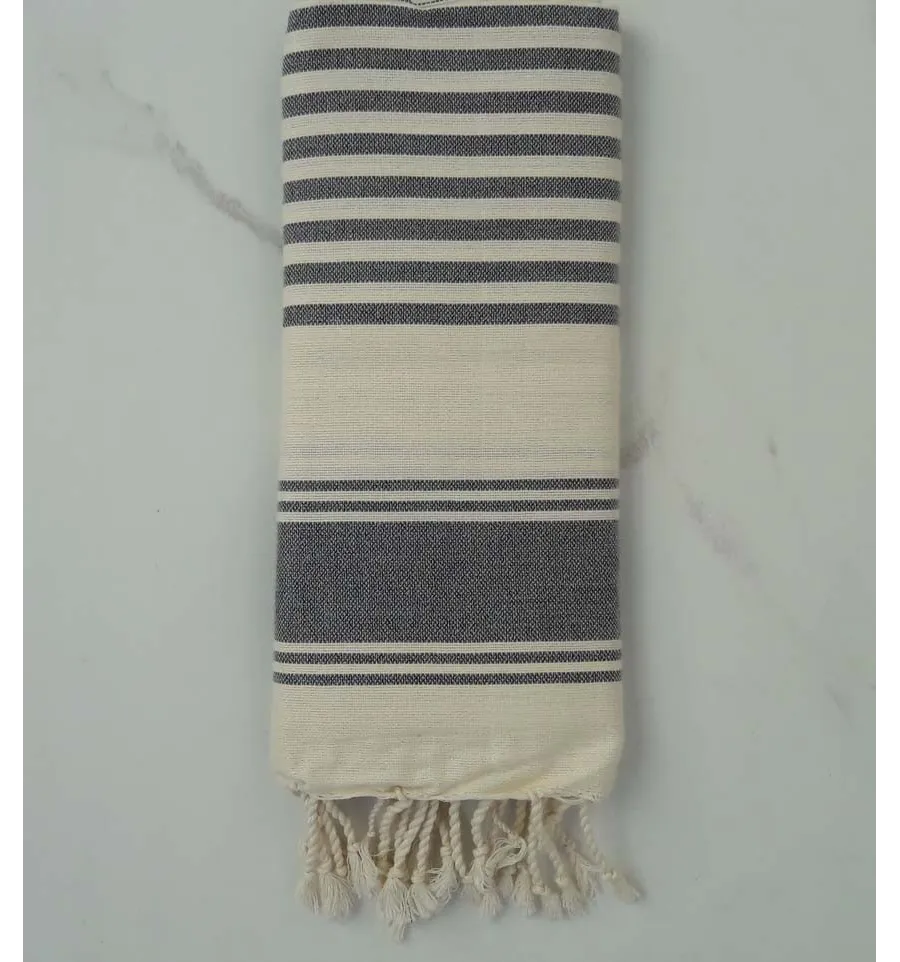 Mini fouta grigio medio 