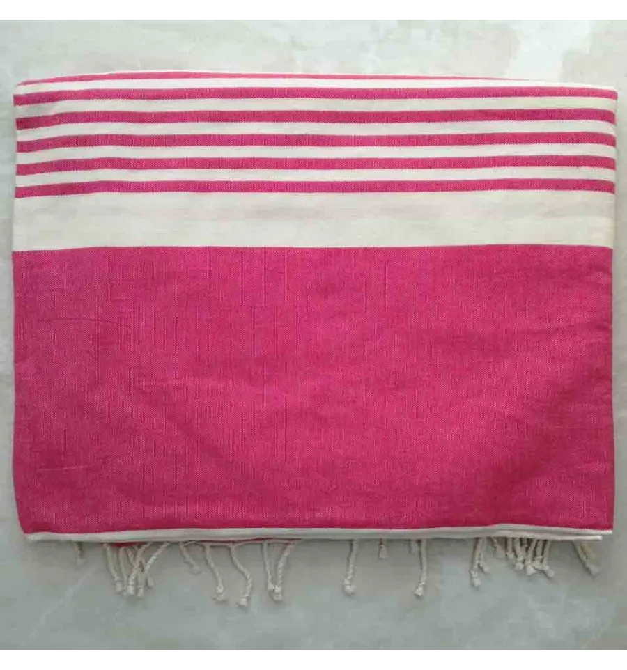 Grande fouta rosa medio 