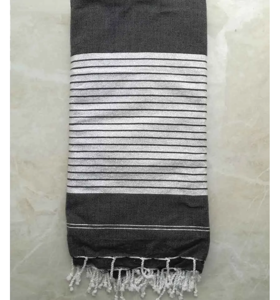 Grande fouta grigio antracite 