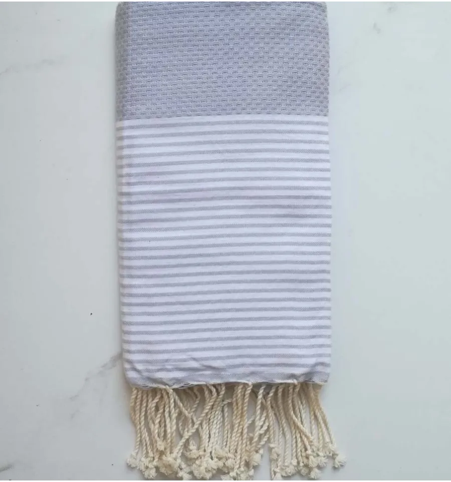 Fouta nido d'ape pervinca 