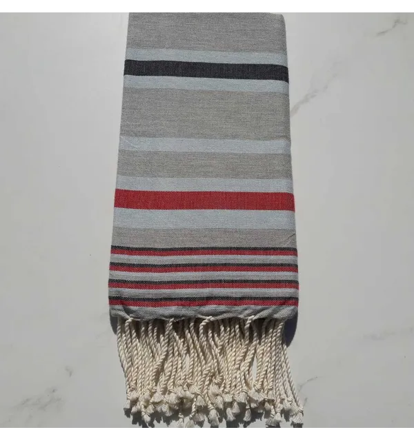 Fouta piatta Beigeasse 