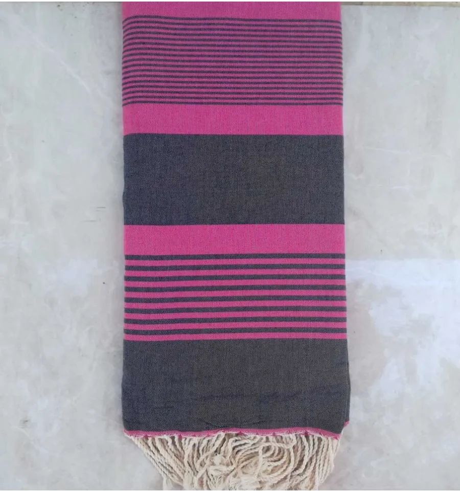 grande fouta rosa fuscia 