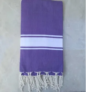 Grande fouta malva chiaro 