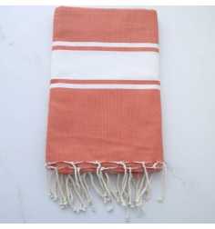 Fouta piatta mogano 