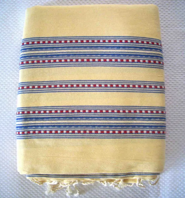 Grande fouta giallo 