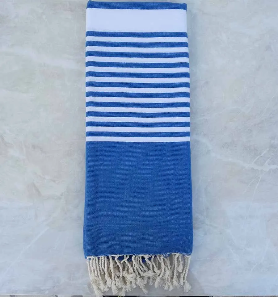 Grande fouta Blu elettrico 1.5m/2.5m 