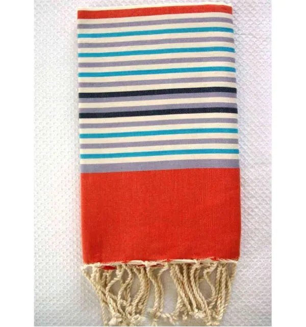 Fouta ziwane arancione 