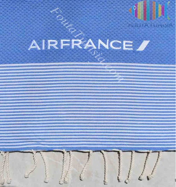 Fouta ricamato AIR FRANCE 