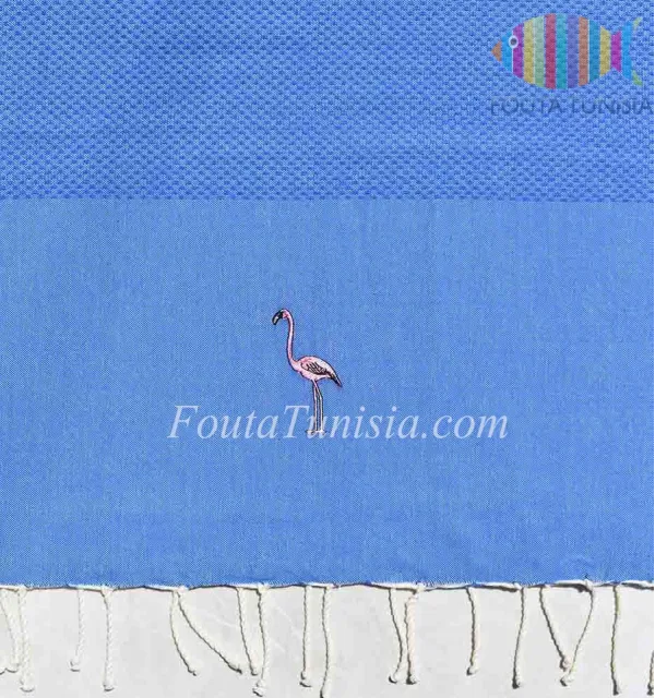 Fouta personalizzato fenicottero 