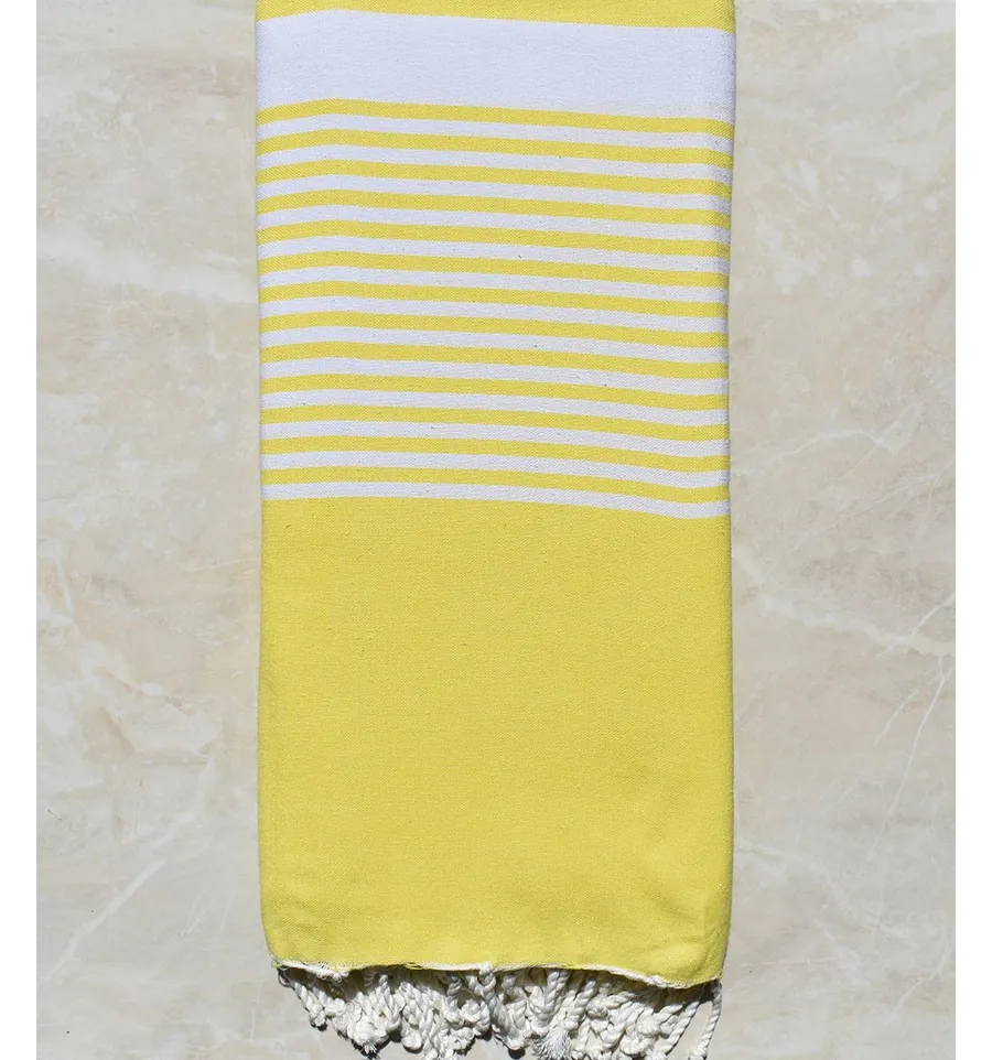 Grande fouta giallo 2m*3m 