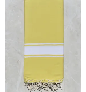 Grande Fouta burro giallo 2m/2m 