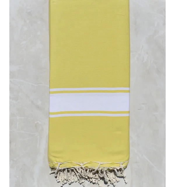 Grande Fouta burro giallo 2m/2m 