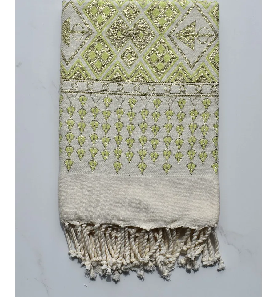 Fouta khlela verde claro 