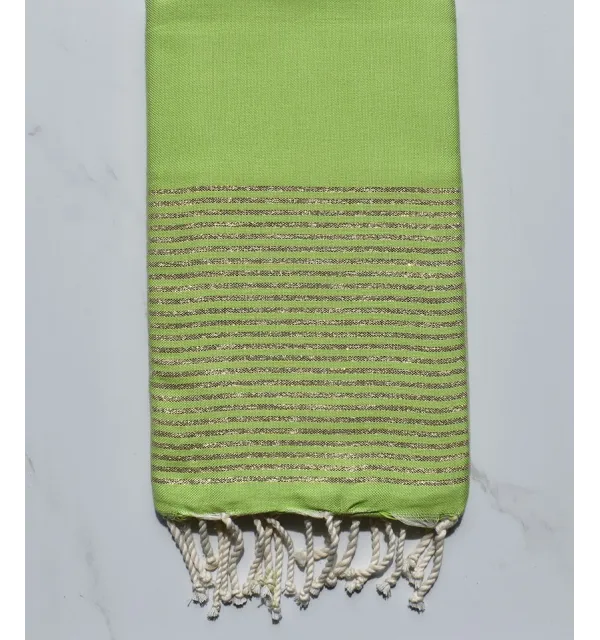 Fouta Lurex pera 