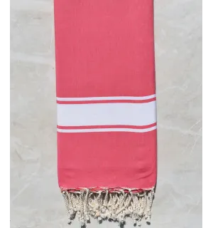 Grande fouta rosa fragola 2m*2m 