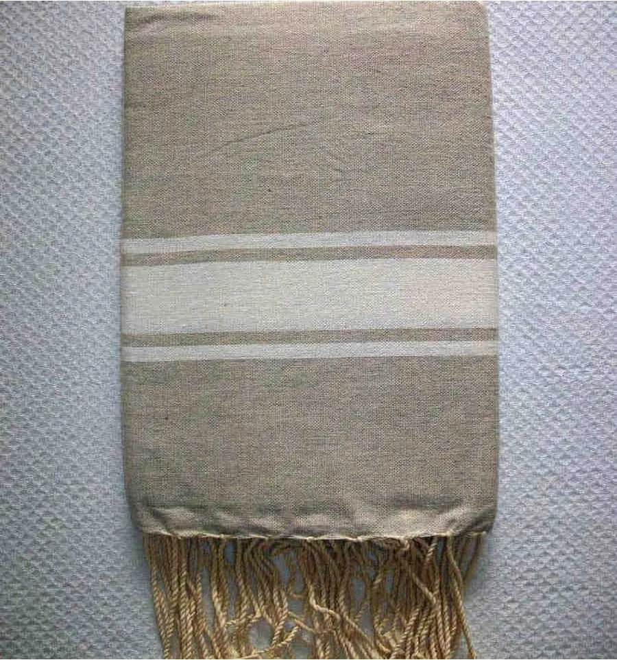 Fouta beige 