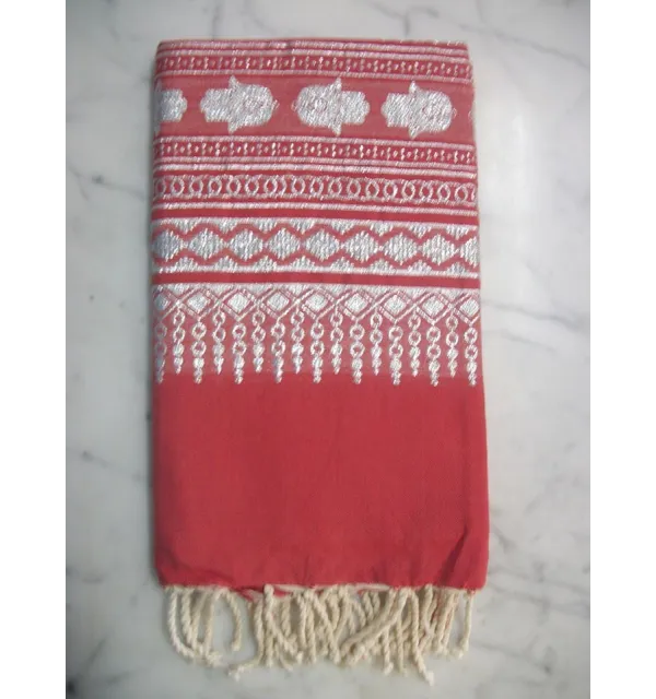 Fouta khomsa rosso veneziano 