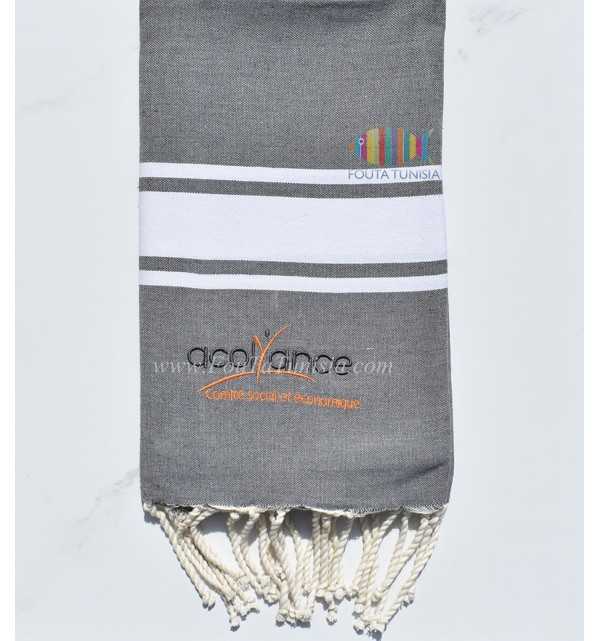 Fouta ricamo acolyance 