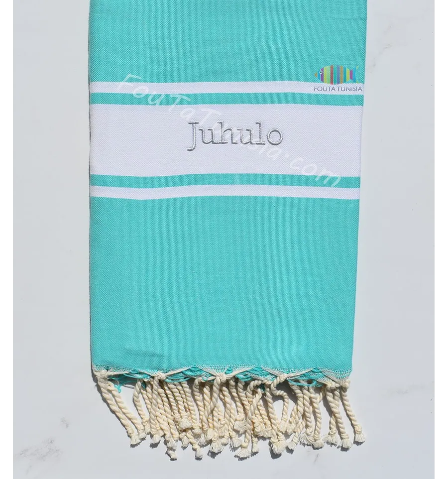 Fouta ricamo Juhulo catamaran italia 