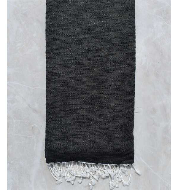 Copridivano fiammato grigio nero 200x280 