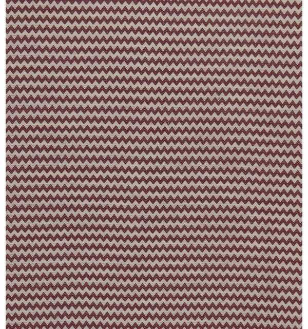 Fouta zigzag Bordeaux 