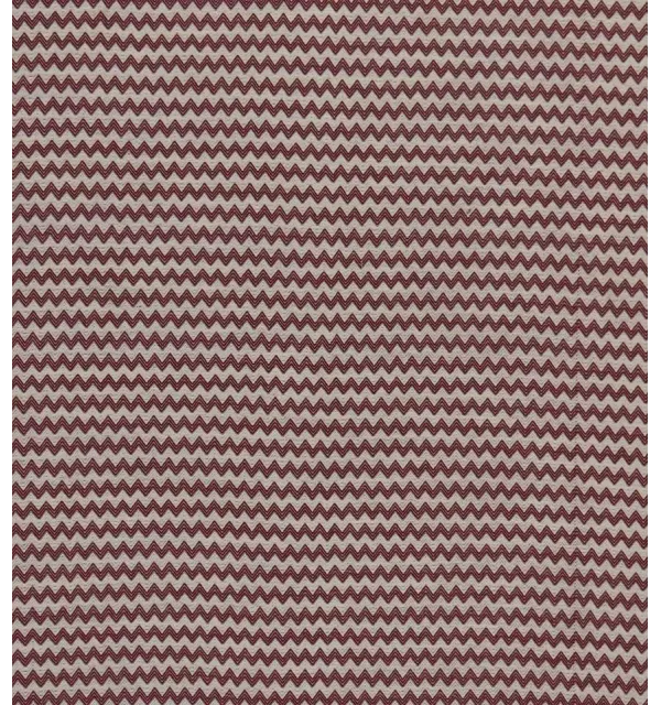 Fouta zigzag Bordeaux 