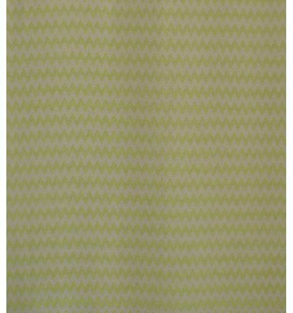 Telo mare zigzag verde lime 