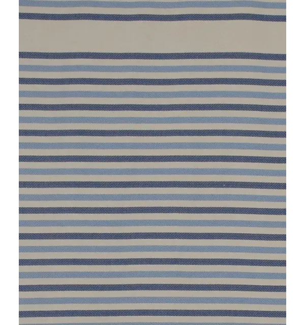 Fouta chevron bianco crema, blu e blu scuro 