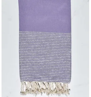 Fouta Lurex pervinca  - 1