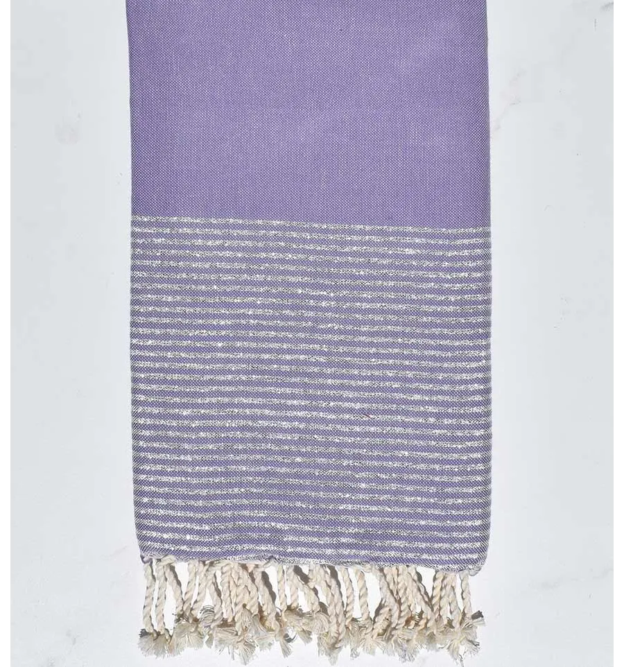 Fouta Lurex pervinca  - 1