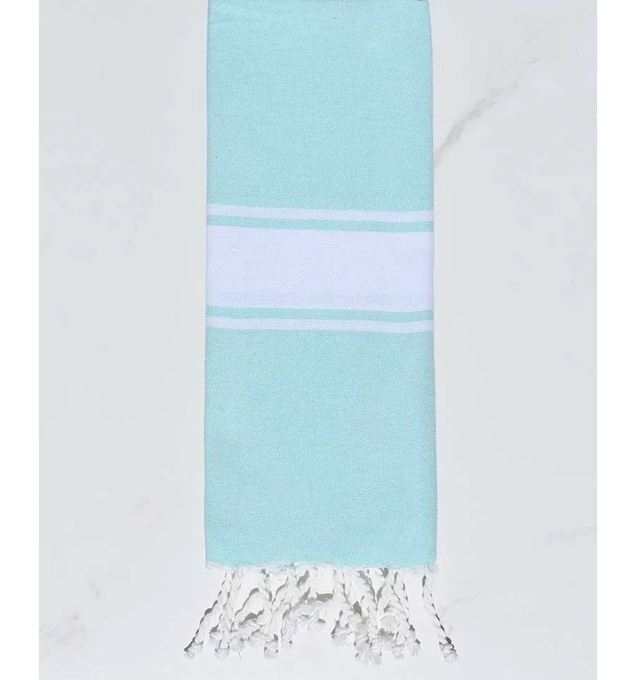 telo mare bambini verde acqua Fouta Tunisia - 1