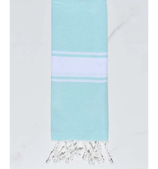 telo mare bambini verde acqua Fouta Tunisia - 1