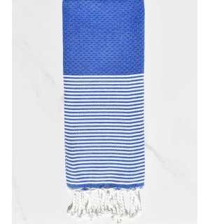 Fouta per bambino blu elttrico Fouta Tunisia - 1