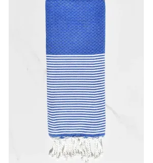 Fouta per bambino blu elttrico Fouta Tunisia - 1