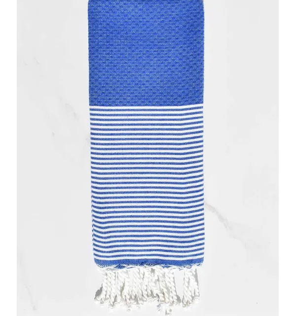 Fouta per bambino blu elttrico Fouta Tunisia - 1