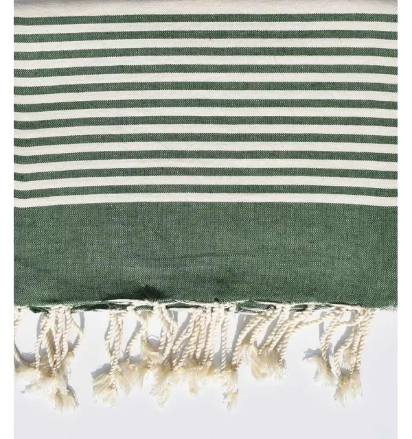 Grande fouta verde muschio  - 1