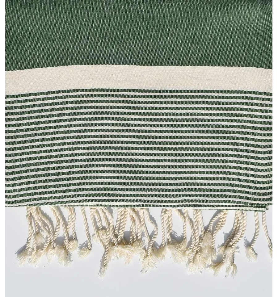 Grande fouta verde muschio  - 2