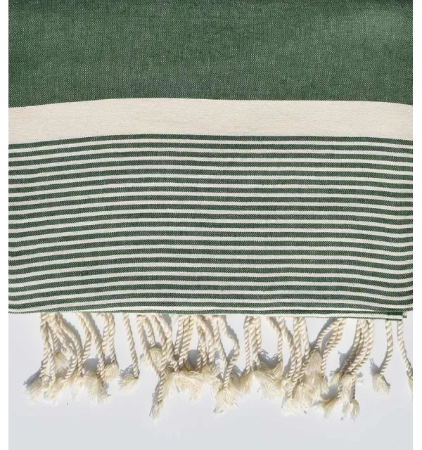 Grande fouta verde muschio  - 2