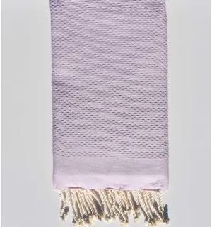 Fouta nido d'ape unita lavanda chiaro Fouta Tunisia - 1