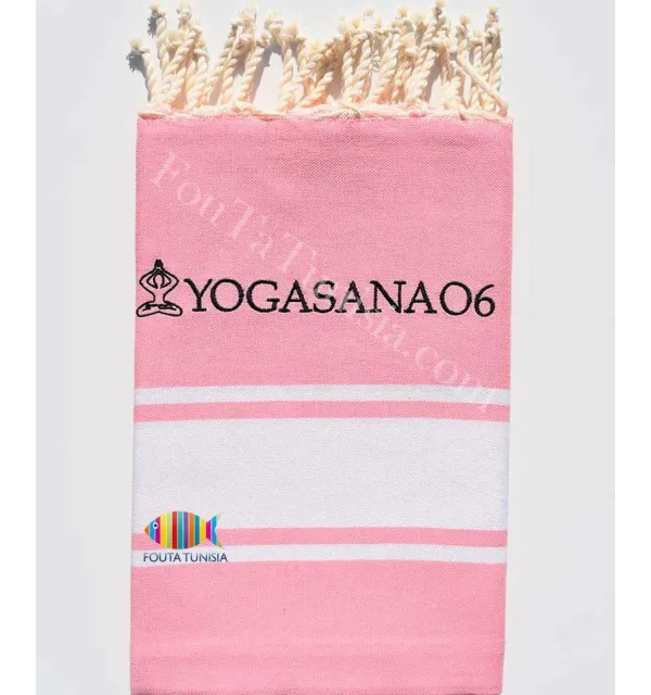 Telo mare ricamato per yoga Fouta Tunisia - 1